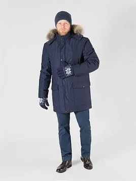 КУРТКА МУЖСКАЯ PEPLOS OW2303-DJ СИНИЙ
