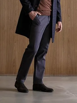 МУЖСКИЕ БРЮКИ P2606-R ТЕМНО-СЕРЫЕ