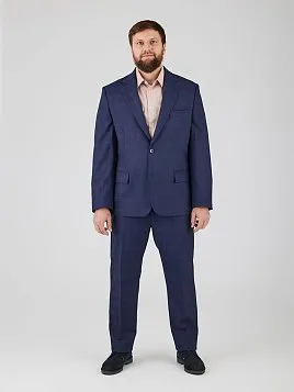 МУЖСКОЙ КОСТЮМ SU26008-С СИНИЙ