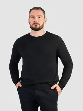 ДЖЕМПЕР МУЖСКОЙ PEPLOS KN25J016 ЧЁРНЫЙ