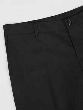 БРЮКИ ДЛЯ МАЛЬЧИКА PEPLOS TR23J003-315 ЧЁРНЫЙ (Полнотные)