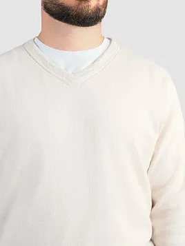 ПУЛОВЕР МУЖСКОЙ PEPLOS KN25P029 БЕЖЕВЫЙ