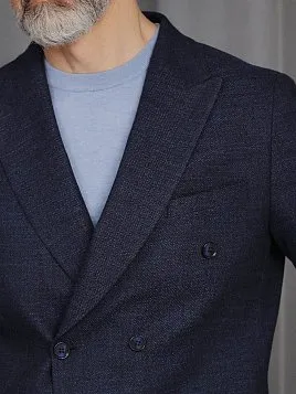 КОСТЮМ МУЖСКОЙ PEPLOS SU25149-R СИНИЙ