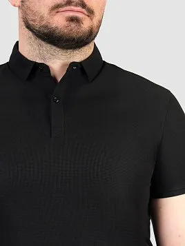 РУБАШКА-ПОЛО МУЖСКАЯ PEPLOS TSP25058-R ЧЁРНЫЙ