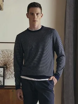 МУЖСКОЙ ДЖЕМПЕР KN26J024 СИНИЙ