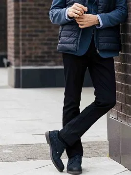 БРЮКИ МУЖСКИЕ PEPLOS P2504-SL ТЕМНО-СИНИЙ