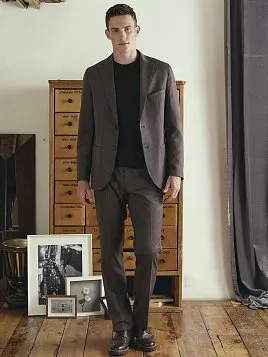 МУЖСКОЙ КОСТЮМ SU26117-R СЕРЫЙ