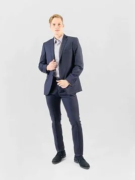 КОСТЮМ МУЖСКОЙ PEPLOS SU24022-SL ТЕМНО-СЕРЫЙ