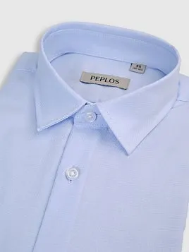 СОРОЧКА ДЛЯ МАЛЬЧИКА PEPLOS SH25J061-K-R ГОЛУБОЙ