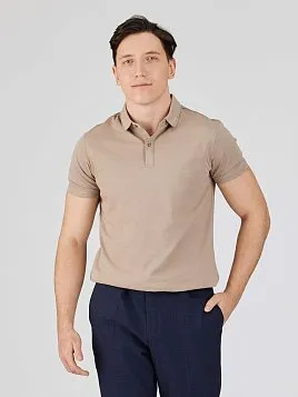 СВЕТЛО-КОРИЧНЕВАЯ РУБАШКА-ПОЛО TSP26023-R