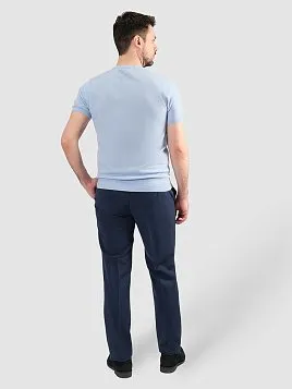 ДЖЕМПЕР МУЖСКОЙ PEPLOS KN25TS050 ГОЛУБОЙ