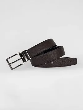РЕМЕНЬ МУЖСКОЙ PEPLOS ДВУСТОРОННИЙ C15. BELT-22-C15-13 ЧЁРНЫЙ-КОРИЧНЕВЫЙ