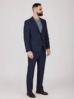 МУЖСКОЙ КОСТЮМ SU26010-R СИНИЙ