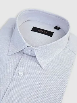 СОРОЧКА ДЛЯ МАЛЬЧИКА PEPLOS SH25J082-SL СЕРЫЙ