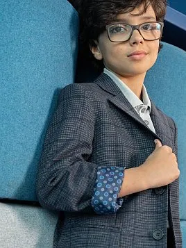 ПИДЖАК ДЛЯ МАЛЬЧИКА PEPLOS JA23B102-SL ТЕМНО-СИНИЙ