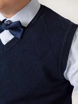 ЖИЛЕТ ПОДРОСТКОВЫЙ PEPLOS JKN22V002 ТЕМНО-СИНИЙ