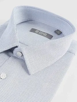 СОРОЧКА МУЖСКАЯ PEPLOS SH24093-R СЕРЫЙ