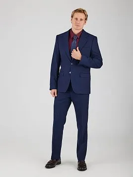 МУЖСКОЙ КОСТЮМ SU26005-SL СИНИЙ