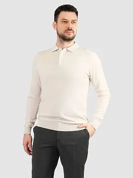 ДЖЕМПЕР МУЖСКОЙ ПОЛО PEPLOS KN25SH067 БЕЖЕВЫЙ