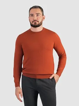 ДЖЕМПЕР МУЖСКОЙ PEPLOS KN25J038 ТЕРРАКОТОВЫЙ