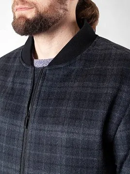 КУРТКА -БОМБЕР МУЖСКАЯ PEPLOS OW2231-JA СЕРЫЙ