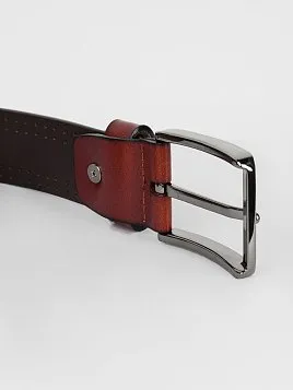 РЕМЕНЬ МУЖСКОЙ PEPLOS J52. BELT-22-J52-46 РЫЖИЙ