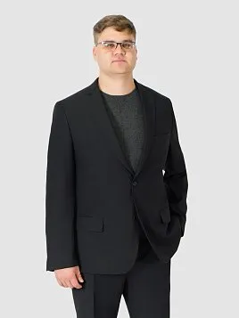 КОСТЮМ МУЖСКОЙ PEPLOS SU24005-C ЧЁРНЫЙ