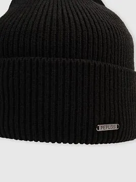 МУЖСКАЯ ШАПКА HM2601 ЧЁРНАЯ