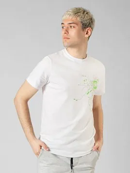 ФУТБОЛКА МУЖСКАЯ PEPLOS TS22101-R БЕЛЫЙ