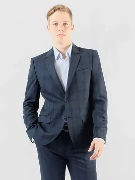 КОСТЮМ МУЖСКОЙ PEPLOS SU25101-R ТЕМНО-СИНИЙ