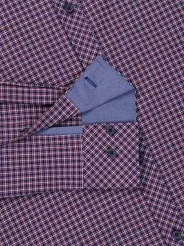 СОРОЧКА МУЖСКАЯ MAJESTIC LEGATE SH20121-SL БОРДОВЫЙ