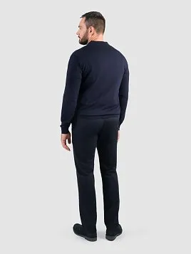 ДЖЕМПЕР МУЖСКОЙ PEPLOS KN25SH045 ТЕМНО-СИНИЙ