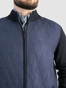 КАРДИГАН МУЖСКОЙ PEPLOS KN25C011 ТЕМНО-СИНИЙ