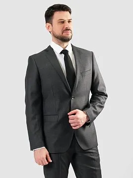 КОСТЮМ МУЖСКОЙ PEPLOS SU25016-SL ТЕМНО-СЕРЫЙ