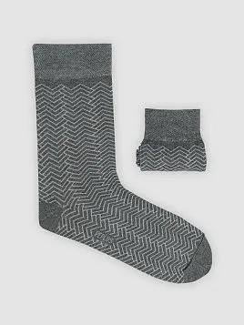 НОСКИ МУЖСКИЕ PEPLOS S2212 СЕРЫЙ