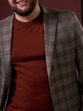 СЕРЫЙ МУЖСКОЙ ПИДЖАК JA26145-R 