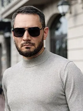 ВОДОЛАЗКА МУЖСКАЯ PEPLOS KN24W006 СЕРО-БЕЖЕВЫЙ