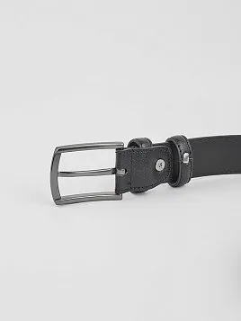 РЕМЕНЬ МУЖСКОЙ BELT-26-C12-4 ЧЁРНЫЙ