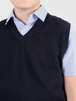 ЖИЛЕТ ДЛЯ МАЛЬЧИКА PEPLOS JKN24V001 ТЕМНО-СИНИЙ