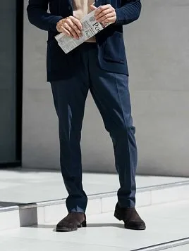 БРЮКИ МУЖСКИЕ PEPLOS TR25112-212 ТЕМНО-СЕРЫЙ