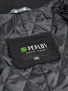 ПАЛЬТО МУЖСКОЕ PEPLOS OW2308-CT ЧЁРНЫЙ