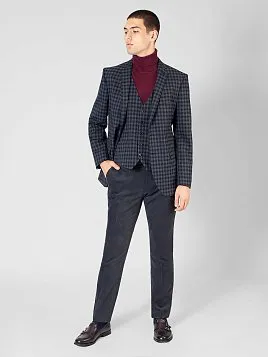 БРЮКИ МУЖСКИЕ PEPLOS TR22010-282 ТЕМНО-СЕРЫЙ