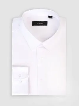 МУЖСКАЯ СОРОЧКА SH26001-SL БЕЛАЯ