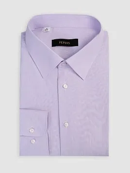 МУЖСКАЯ СОРОЧКА SH26041-R СИРЕНЕВАЯ