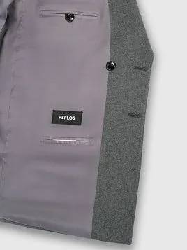 ПИДЖАК МУЖСКОЙ PEPLOS JA25132-R ТЕМНО-СЕРЫЙ