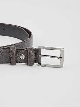 РЕМЕНЬ МУЖСКОЙ BELT-26-C13-11 КОРИЧНЕВЫЙ