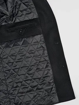 ПАЛЬТО МУЖСКОЕ PEPLOS OW2308-CT ЧЁРНЫЙ