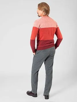 ДЖЕМПЕР МУЖСКОЙ PEPLOS KN22J013 ТЕРРАКОТОВЫЙ