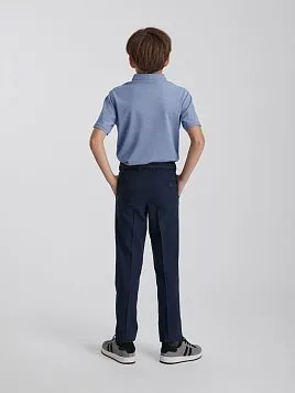 РУБАШКА-ПОЛО ДЛЯ МАЛЬЧИКА PEPLOS TSP25J04-R ГОЛУБОЙ