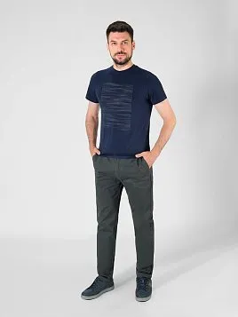 БРЮКИ МУЖСКИЕ PEPLOS P2403-C ТЕМНО-СЕРЫЙ